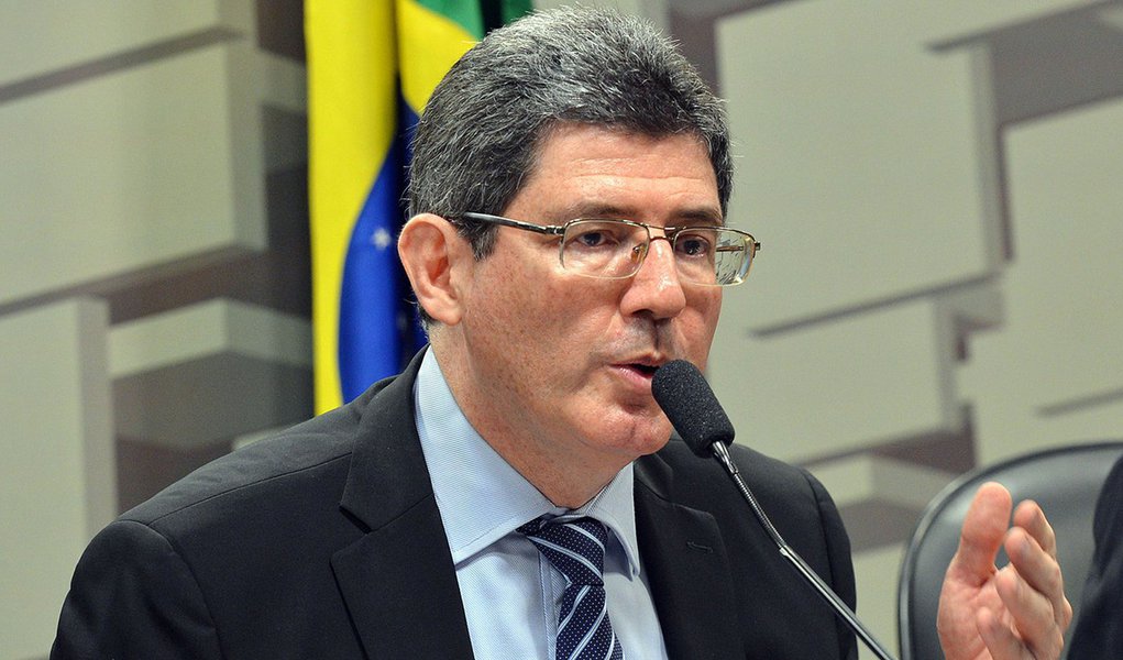 Brasília - O ministro da Fazenda, Joaquim Levy, durante audiência pública na Comissão de Assuntos Econômicos (CAE) do Senado Federal (Antonio Cruz/Agência Brasil)