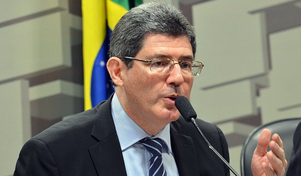 Brasília - O ministro da Fazenda, Joaquim Levy, durante audiência pública na Comissão de Assuntos Econômicos (CAE) do Senado Federal (Antonio Cruz/Agência Brasil)
