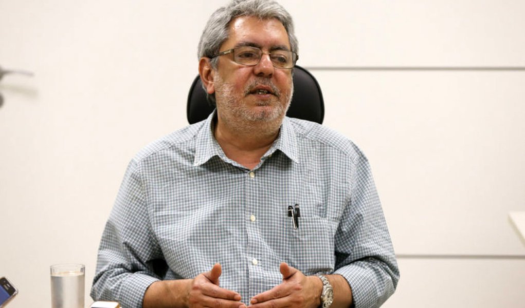 Brasília- DF 02-09-2016 Ricardo Melo presidente da EBC durante coletiva. Foto Lula Marques/Agência PT