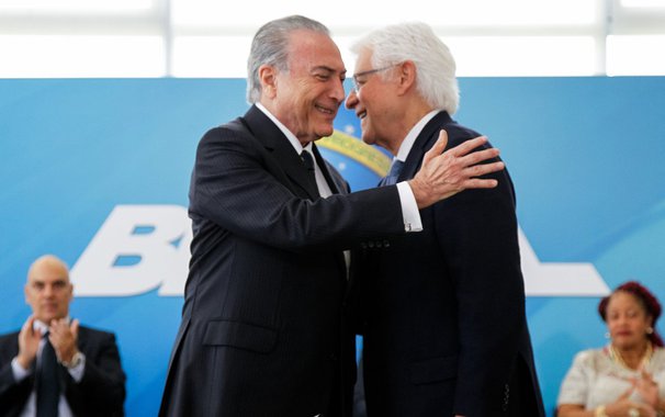 Temer e Moreira Franco