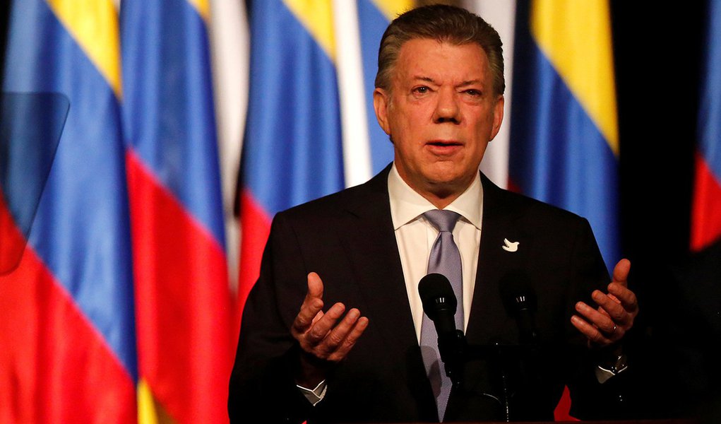 Presidente da Colômbia, Juan Manuel Santos. 24/11/2016 REUTERS/Jaime Saldarriaga