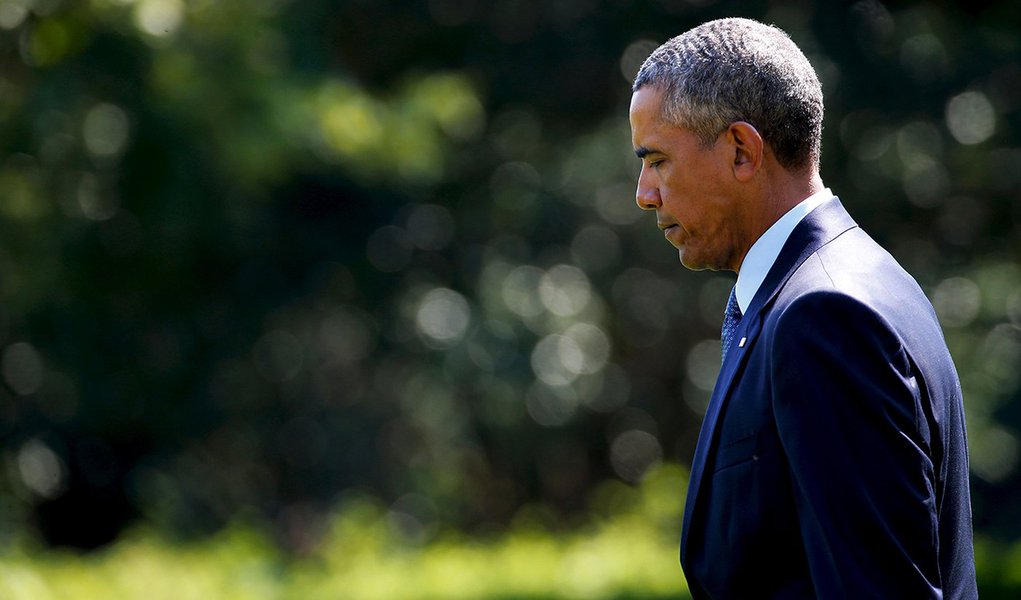 Obama na Casa Branca, em Washington. 24/08/2015 REUTERS/Jonathan Ernst