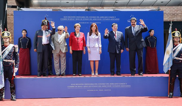 PParaná, Província de Entre Ríos/Argentina, 17/12/2014. Presidenta Dilma Rousseff durante cerimônia de abertura da XLVII Cúpula do Mercosul e Estados Associados. Foto: Roberto Stuckert Filho/PR