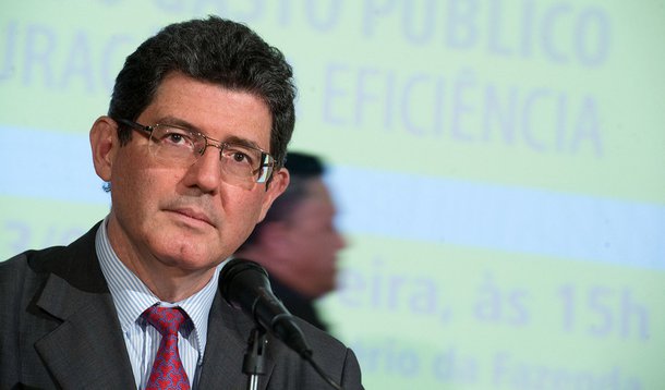 O ministro da Fazenda, Joaquim Levy, participa do lanÃ§amento do livro AvaliaÃ§Ã£o da Qualidade do Gasto PÃºblico e MensuraÃ§Ã£o da EficiÃªncia (Marcelo Camargo/AgÃªncia Brasil)