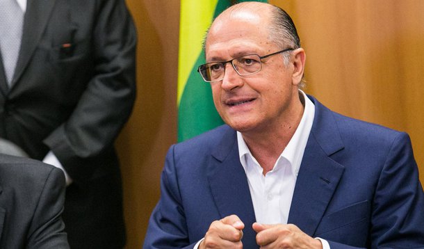 O governador Geraldo Alckmin durante a primeira reunião do Comitê da Crise Hídrica no âmbito da Região Metropolitana de SP, criado pelo decreto estadual 61.111, de 03 de fevereiro de 2015. Data: 13/02/2015. Local: São Paulo/SP. 
Foto: Edson Lopes Jr/A2AD