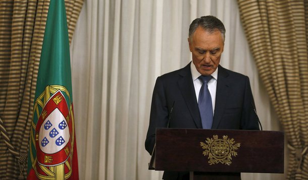 Presidente de Portugal, AnÃ­bal Cavaco Silva, faz declaraÃ§Ã£o Ã  imprensa no PalÃ¡cio de BelÃ©m, em Lisboa. 22/10/2015 REUTERS/Rafael Marchante