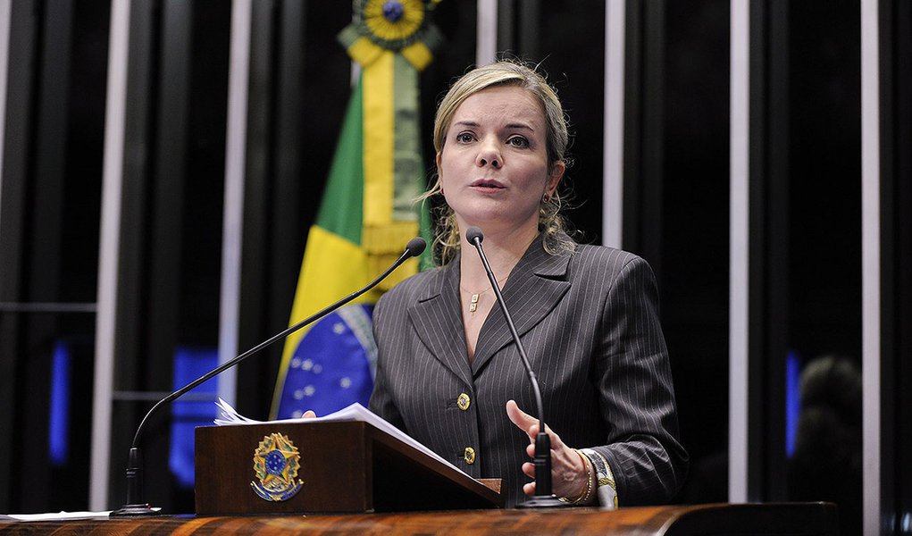 Plenário do Senado durante sessão não deliberativa.

Em discurso, senadora Gleisi Hoffmann (PT-PR).

Foto: Moreira Mariz/Agência Senado