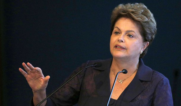 Presidente Dilma Rousseff em evento na CNI, em BrasÃ­lia. 30/07/2014 REUTERS/Ueslei Marcelino