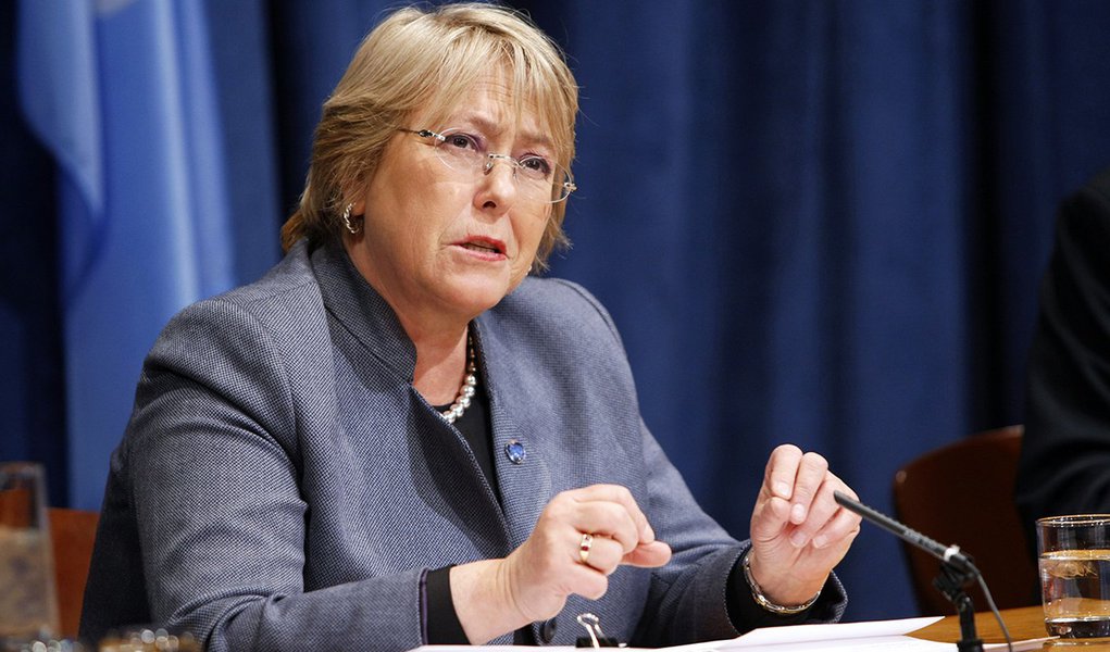 Michelle Bachelet, Executive Director of the United Nations Entity for Gender Equality and the Empowerment of Women (UN WOMEN),  briefs the press on the priorities for UN WOMEN for 2011.