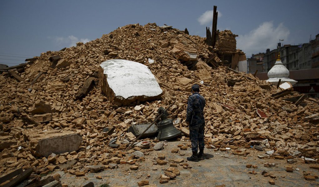 1 de maio de 2015. REUTERS/Navesh Chitrakar