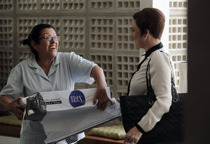 01/2014 - Still longa metragem ' Que Horas Ela Volta' - De Anna Muylaert foto: Aline Arruda