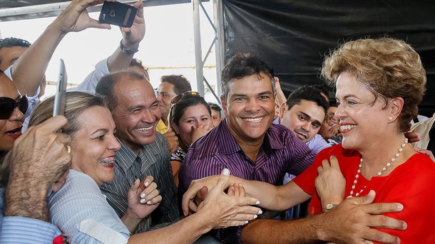 Boa Vista - RR, 07/08/2015. Presidenta Dilma Rousseff durante cerimônia de entrega de 747 unidades habitacionais dos Residenciais Pérola VI e VII e Ajuricaba, do Programa Minha Casa Minha Vida. Foto: Roberto Stuckert Filho/PR