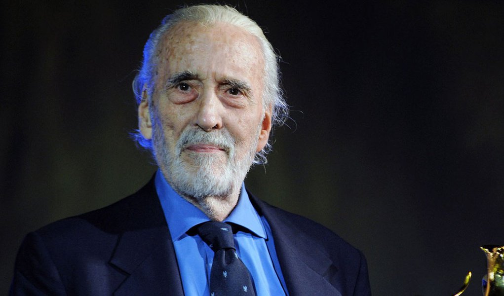 LOCARNO, SWITZERLAND - AUGUST 07:  Sir Christopher Lee attends 66th Locarno Film Festival opening ceremony on August 7, 2013 in Locarno, Switzerland.  (Photo by Pier Marco Tacca/Getty Images)