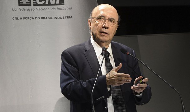 Brasília - Ex-presidente do Banco Central Henrique Meirelles fala para líderes empresariais, parlamentares e representantes do governo no 10º Encontro Nacional da Indústria (Enai) 2015 (Valter Campanato/Agência Brasil)