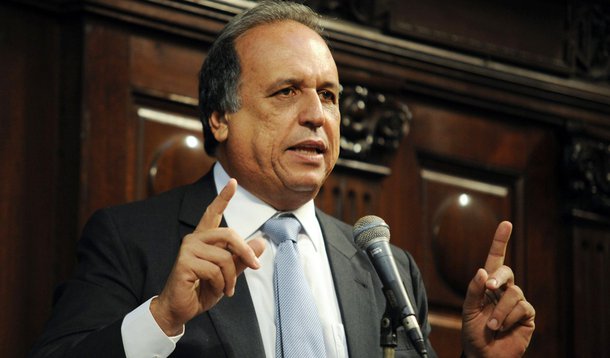 30-06-2014 - Rio de Janeiro - Posse de Luiz Fernando Pezão como governador do Rio. Pezão assume no lugar de Sérgio Cabral (Tomaz Silva/Agência Brasil)