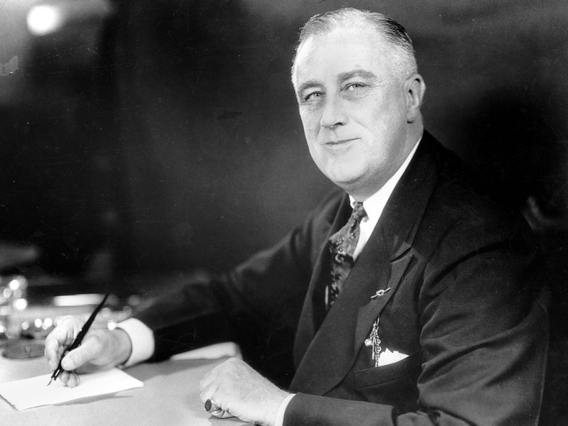 This is a photograph of Franklin D. Roosevelt taken on Jan. 19, 1937. (AP Photo)