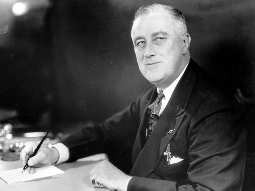 This is a photograph of Franklin D. Roosevelt taken on Jan. 19, 1937. (AP Photo)