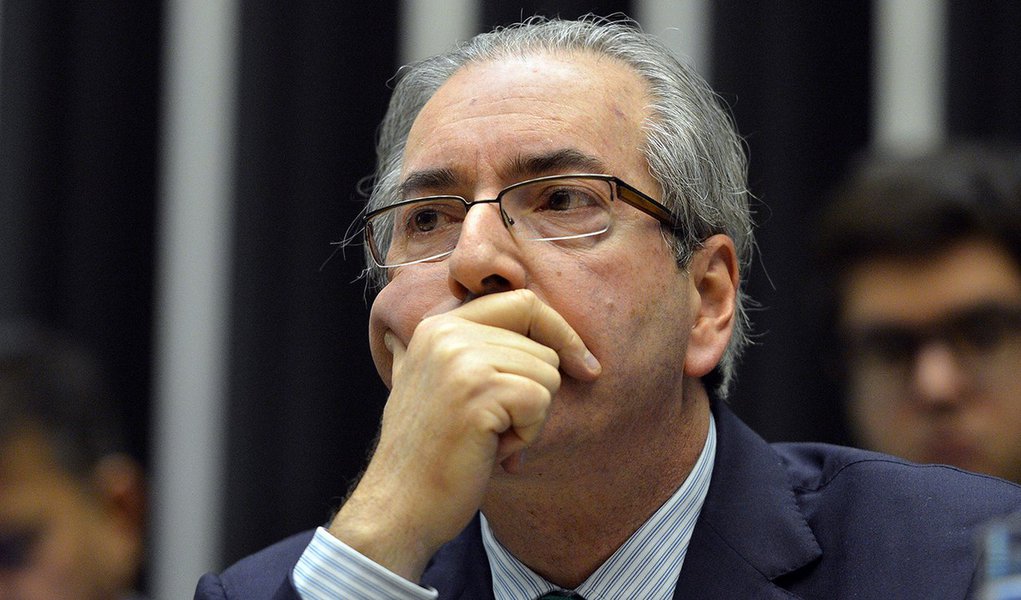 Brasília - Presidente da Câmara, Eduardo Cunha durante sessão extraordinária para discussão e votação de diversos projetos (Antonio Cruz/Agência Brasil)