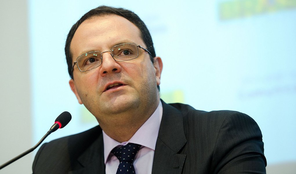 Brasília - O ministro do Planejamento, Nelson Barbosa, durante o lançamento da Consulta Pública para debater a revisão do modelo de prestação de serviços de telecomunicações (Marcelo Camargo/Agência Brasil)