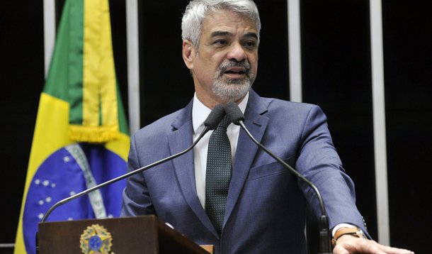 Plenário do Senado Federal durante sessão deliberativa ordinária. Em discurso, senador Humberto Costa (PT-PE). Foto: Geraldo Magela/Agência Senado