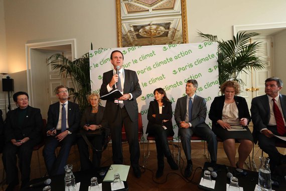 Paris- França- 03/12/2015- O prefeito Eduardo Paes na COP21 