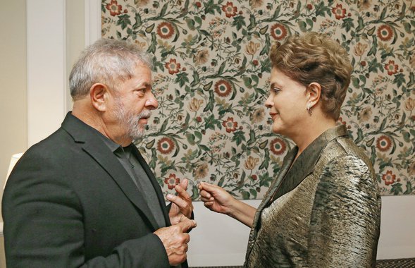 PRESIDENTA DILMA DURANTE ENCONTRO COM O EX PRES LULA EM SAO PAULO, NO HOTEL MERCURY. Foto: Ricardo Stuckert/ Instituto Lula