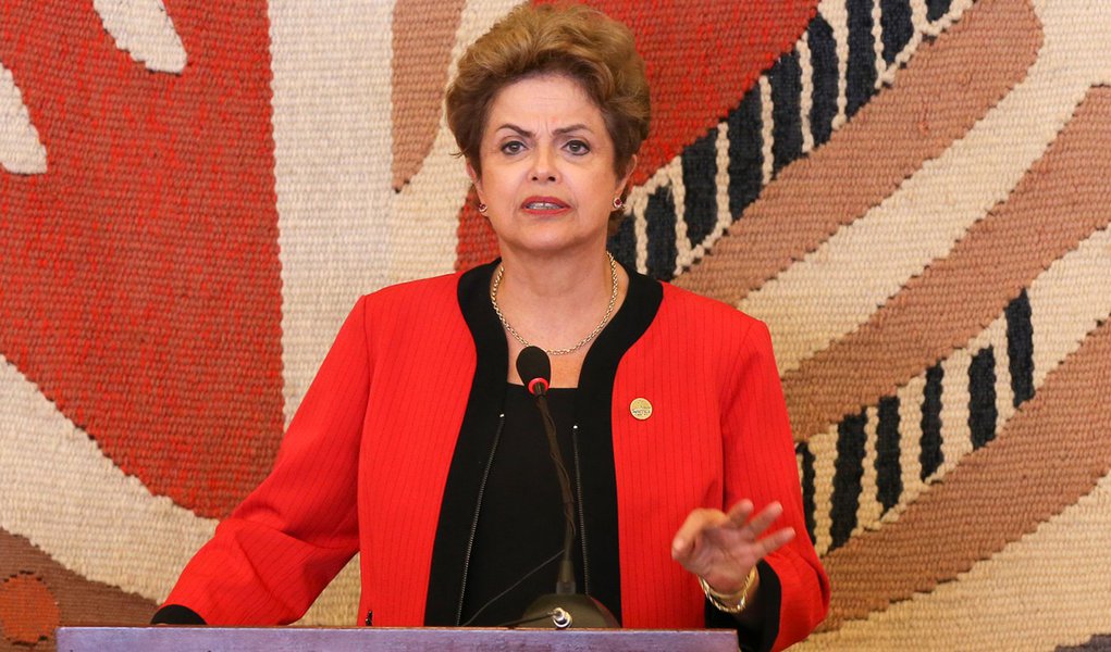 Brasília- DF 17-072015 Foto Lula Marques/Agência PT Foto oficial dos participantes Cúpula do Mercosul. Brinde antes do almoço com presidentes.