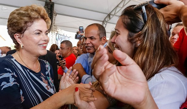 Itaipuaçu-RJ, 31/07/2015. Presidenta Dilma Rousseff durante cerimônia de entrega de 2.932 unidades habitacionais, dos residenciais Carlos Marighella e Carlos Alberto Soares de Freitas, do Programa Minha Casa Minha Vida. Foto: Ichiro Guerra/PR