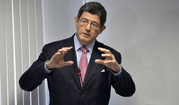 O ministro da Fazenda, Joaquim Levy, fala no 1º Encontro Diálogos Estratégicos (Antonio Cruz/Agência Brasil)