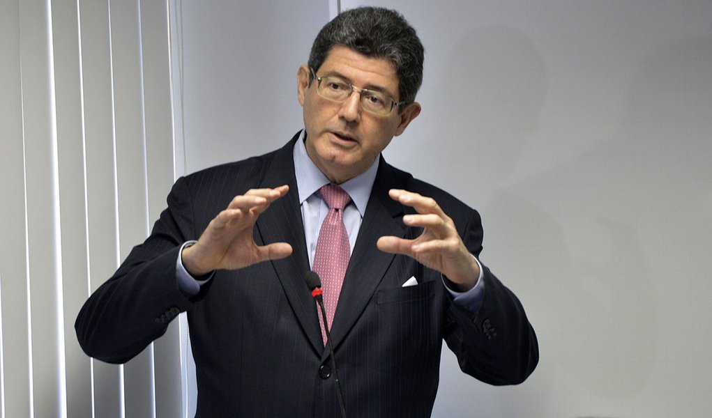 O ministro da Fazenda, Joaquim Levy, fala no 1º Encontro Diálogos Estratégicos (Antonio Cruz/Agência Brasil)