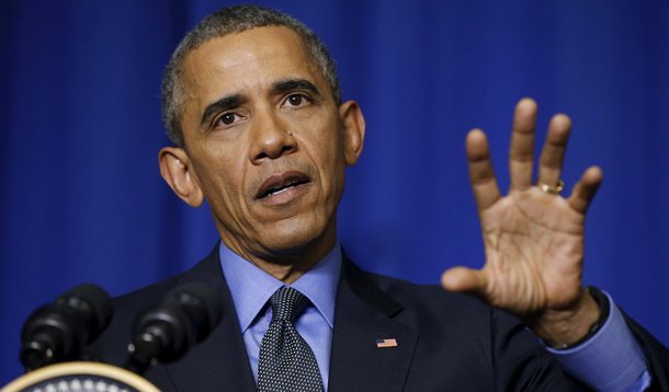 Presidente dos Estados Unidos, Barack Obama, durante evento em Paris. 01/12/2015 REUTERS/Kevin Lamarque