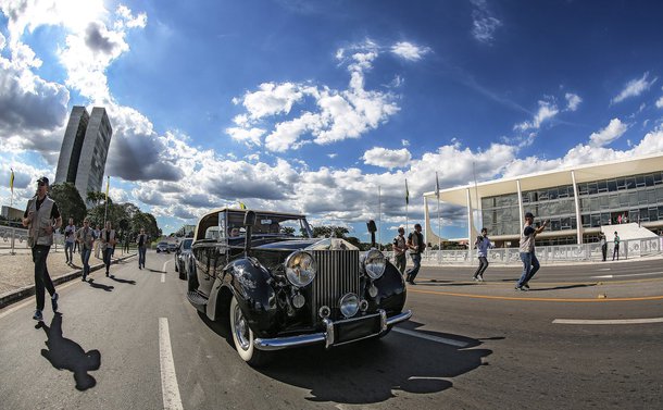 Brasília- DF- Brasil- 28/12/2014- O cerimonial do Palácio do Planalto faz os ajustes finais da cerimônia de posse da presidenta Dilma Rousseff, marcada para o dia 1º de Janeiro. Foto: Ricardo Stuckert/ Fotos Públicas