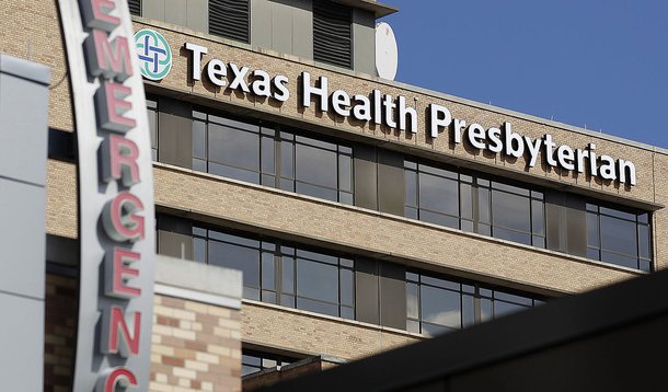 Hospital Presbiteriano do Texas, em Dallas. 01/10/2014 REUTERS/Mike Stone