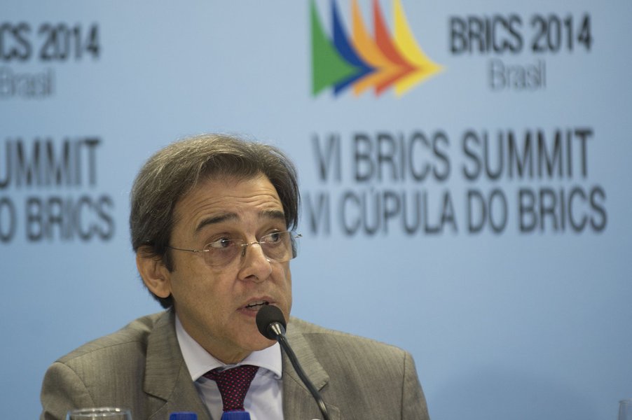  O ministro do Desenvolvimento, Indústria e Comércio Exterior (MDIC), Mauro Borges, concede entrevista na 6ª Cúpula do Brics