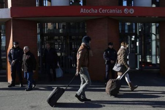 Estação de trem Atocha, em Madri. 2/1/2015 REUTERS/Susana Vera