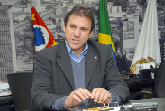 Prefito de S�o Bernardo do Campo Luiz Marinho. Foto: Wilson Mag�o/PMSBC