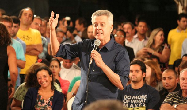 Ao lado de Rollemberg, Marina participa de evento de campanha  Foto: Rollemberg 40