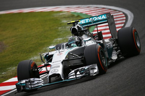 2014 Formula One Japanese Grand Prix
Suzuka International Racing Course, Mie Prefecture, Japan. 2nd -5th October 2014.
Nico Rosberg, Mercedes F1 W05 Hybrid, Action, 
World Copyright: � Andrew Hone Photographer 2014.
Ref:  _ONY9763