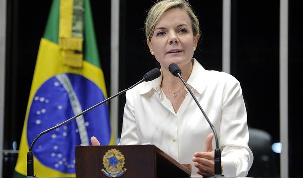 Senadora Gleisi Hoffmann (PT-PR) critica a análise que a oposição e a imprensa fazem da situação do sistema elétrico nacional num período crítico como o atual, em que o nível dos reservatórios está baixo