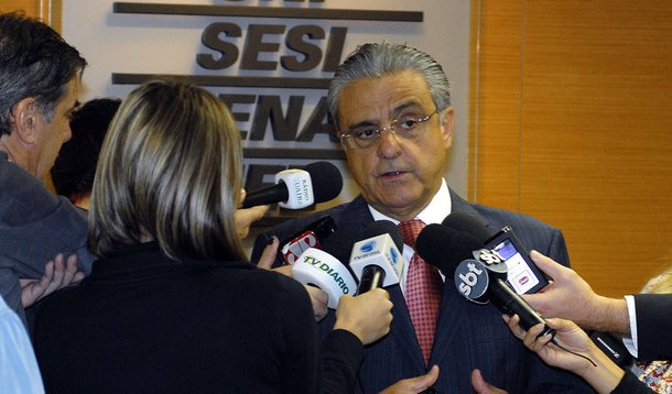 Brasília, 17 de novembro de 2010
Coletiva do Pres. da CNI Robson Braga de Andrade .
Foto: Miguel Angelo/CNI