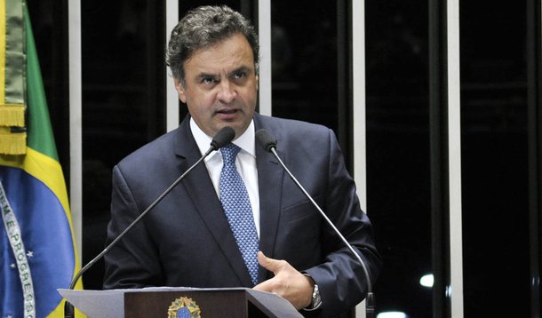 Senador AÃ©cio Neves (PSDB-MG) discursa durante sessÃ£o solene do Congresso em comemoraÃ§Ã£o aos 20 anos de lanÃ§amento do Plano Real, no PlenÃ¡rio do Senado