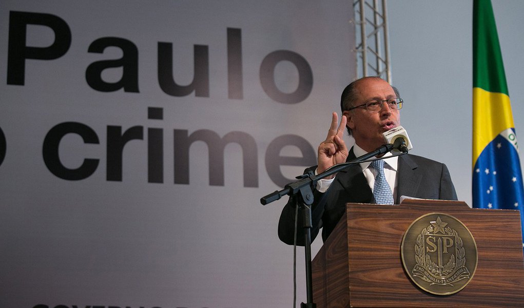 Alckmin anuncia pacote de ações para segurança
