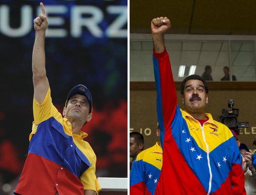 Cai a vantagem de Maduro sobre Capriles
