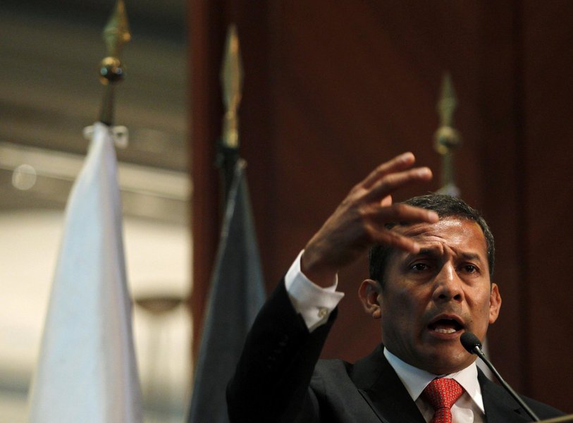 Humala diz que prioridade é erradicar pobreza