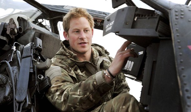 Príncipe Harry diz ter matado no Afeganistão