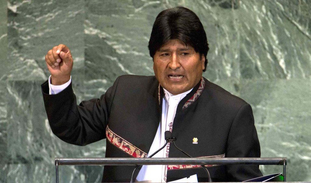 Evo Morales: "Ter relações com os EUA é um cocô"