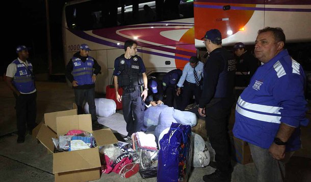 Barreira Fiscal: operação especial para a Copa, no posto Nhangapi.