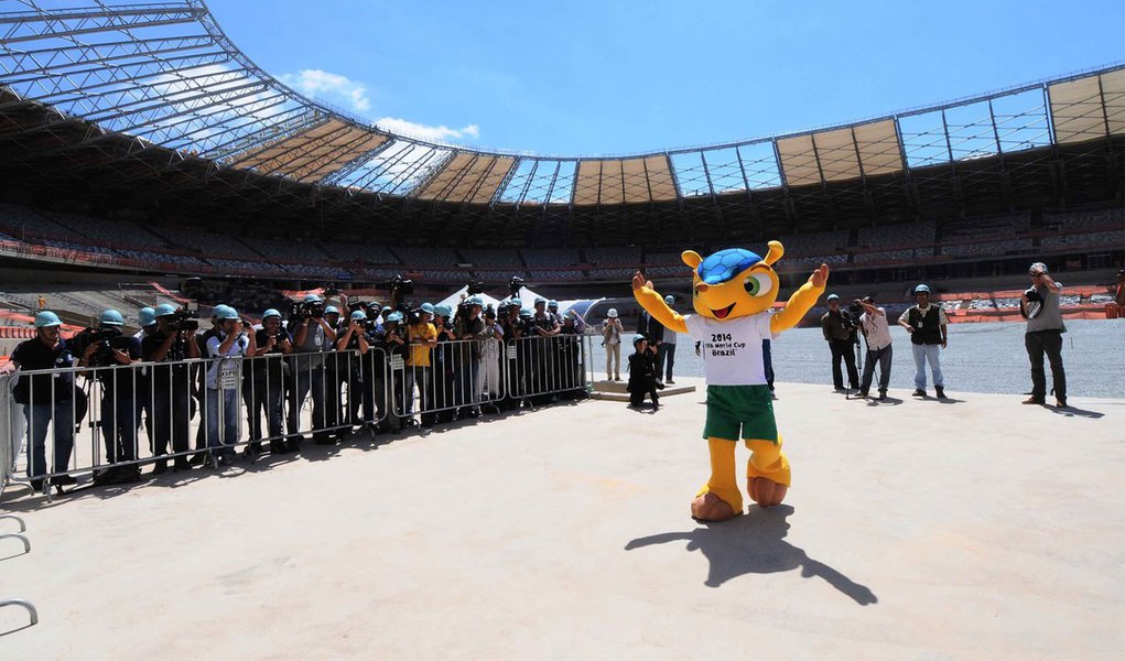 Fifa elogia andamento das obras do Mineirão