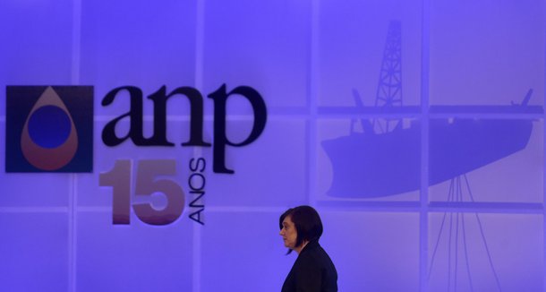 The head of Brazil's energy regulator ANP Magda Chambriard attends the auction for Libra offshore oilfield in Rio de Janeiro October 21, 2013. Brazil geared up on Monday to sell production rights to Libra, its largest-ever oil discovery, in a landmark auc