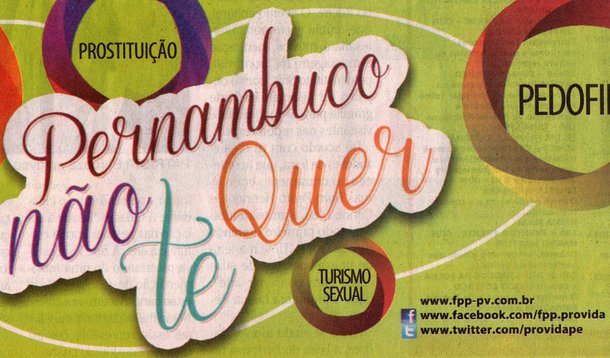 Anúncio pró-homofobia no Recife atiça as redes sociais